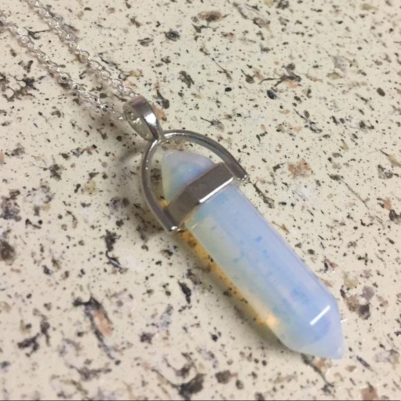 Jewelry - 5 for $15 Clear Stone Pendant Necklace